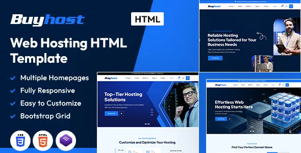 Buyhost - Web Hosting HTML Template