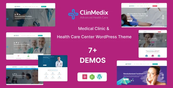 Clinmedix - Health and Medical WordPress Theme