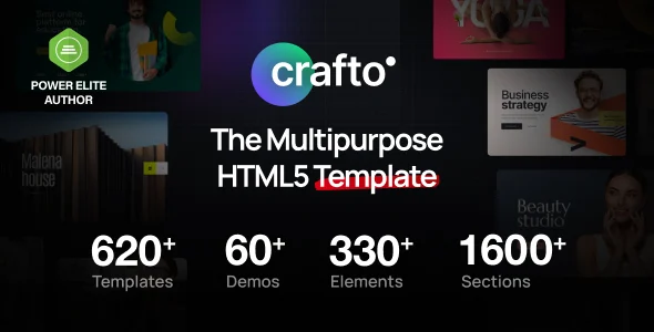 Crafto - The Multipurpose HTML5 Template