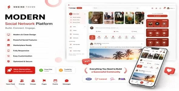 Diamond Pro - Sngine Theme