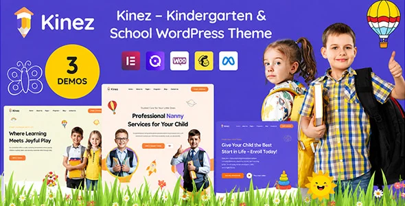 Kinez - Kindergarten & School WordPress Theme