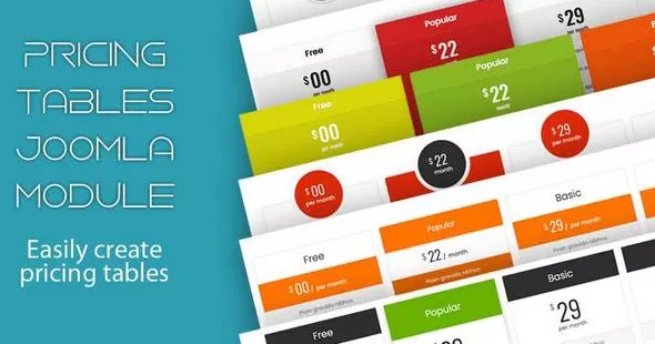 MX Pricing Table
