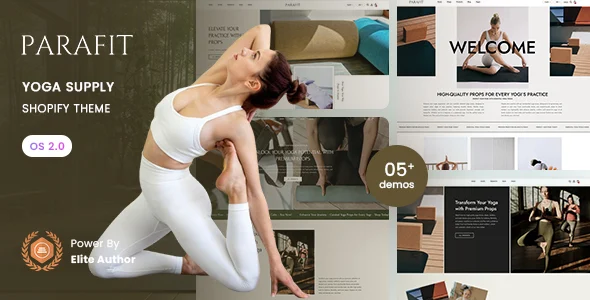 Parafit - Yoga Supply Shopify 2.0 Theme