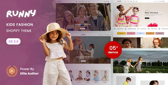 Runny - Kids Fashion Shopify 2.0 Theme