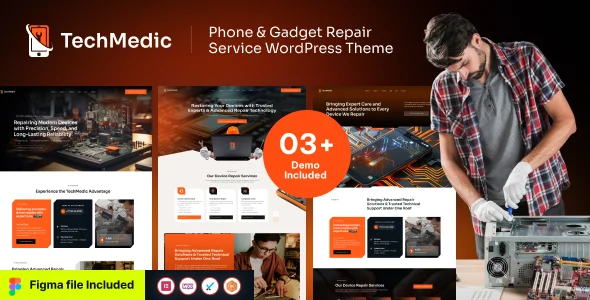 Techmedic - Phone & Gadget Repair WordPress Theme