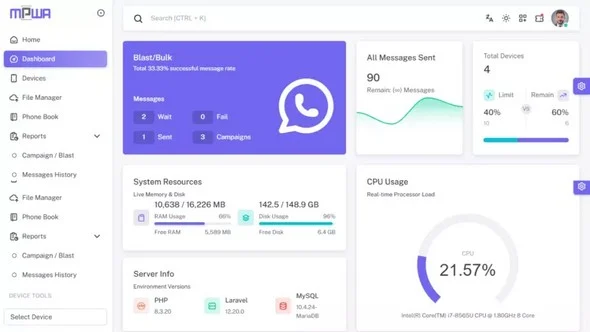 Whatsapp Gateway Multi Device