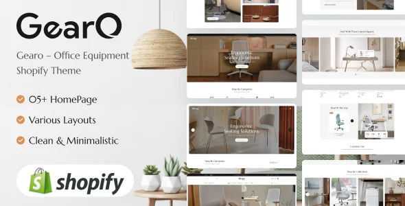 Gearo - Office Equipment Shopify Theme