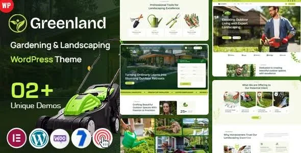 Greenland - Gardening Landscaping WordPress Theme