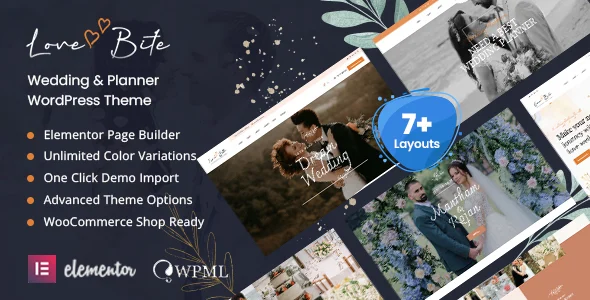 Lovebite - Wedding WordPress Theme
