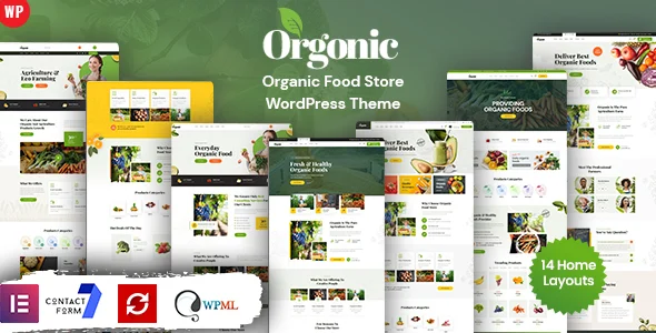 Orgonic - Organic Food WordPress