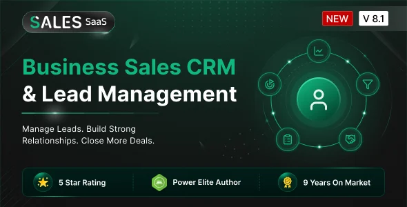 Sales SaaS - Business Sales CRM