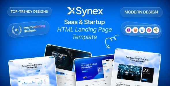 Synex - Saas, Software & Startup HTML Template